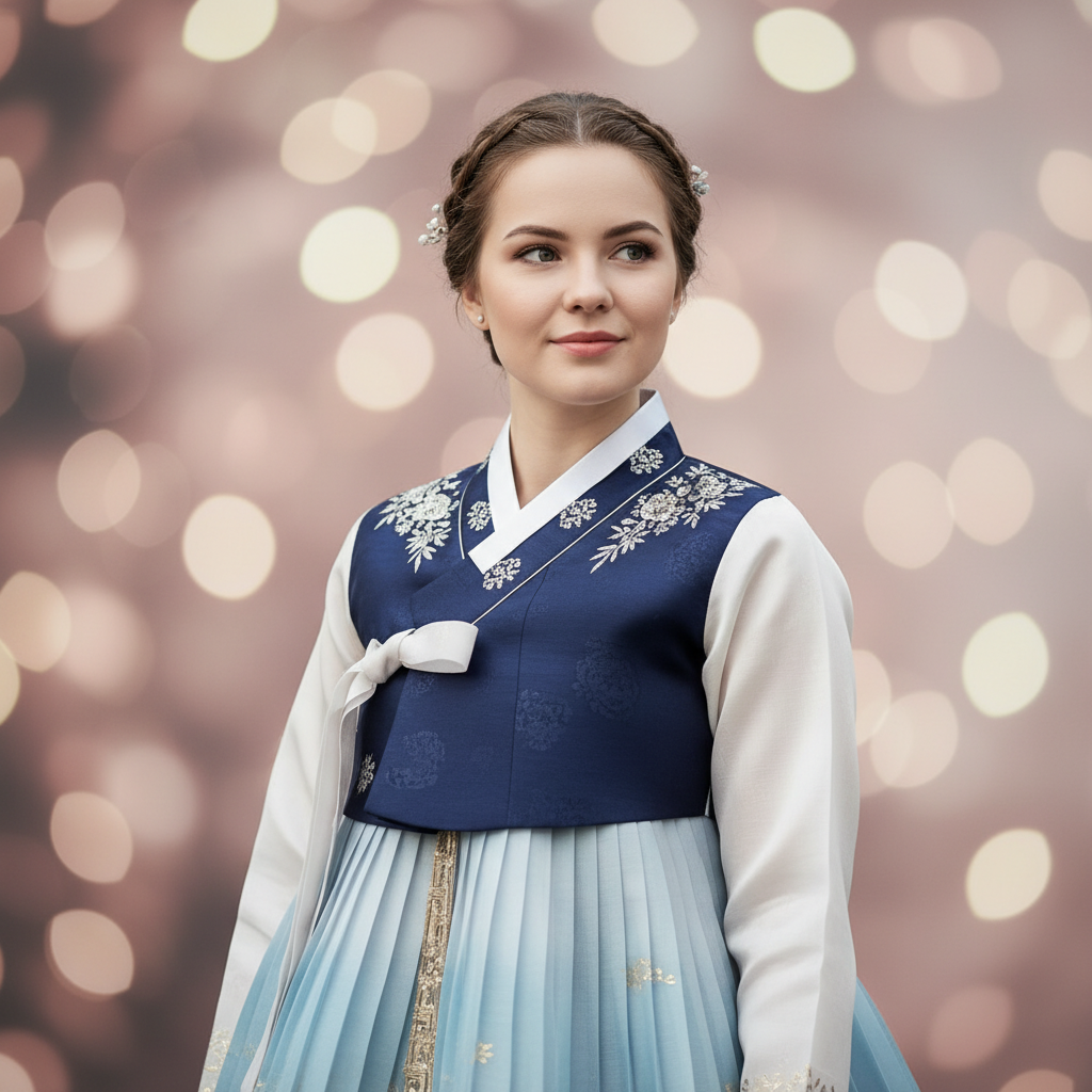 이웃집찰스, 에스토니아 마이 한복 모델 도전