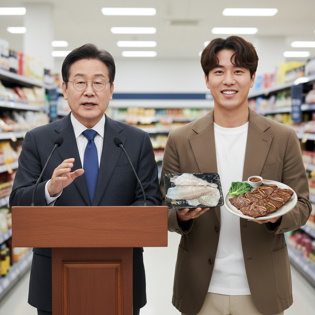 이재명 대통령, 이마트 쓱데이 2025 방문