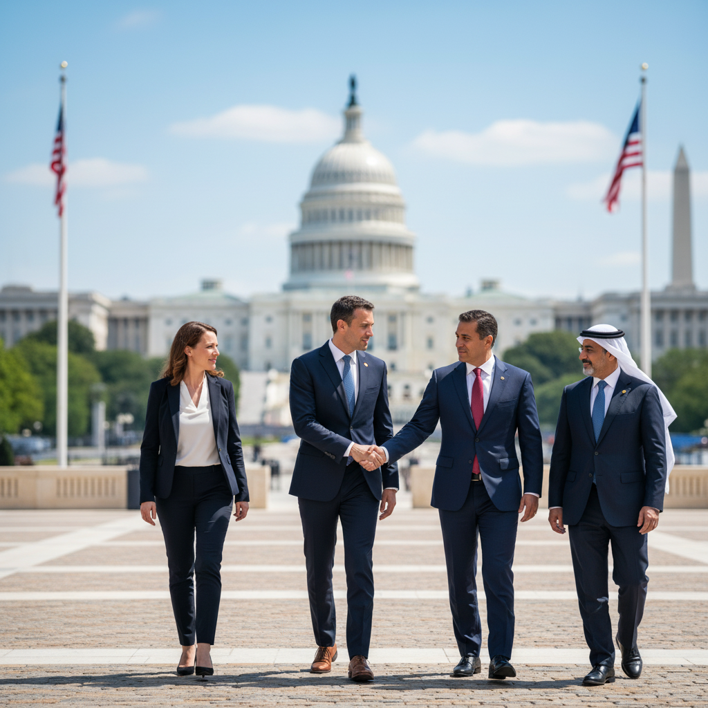 시리아 임시, 첫 공식 워싱턴 방문 예정