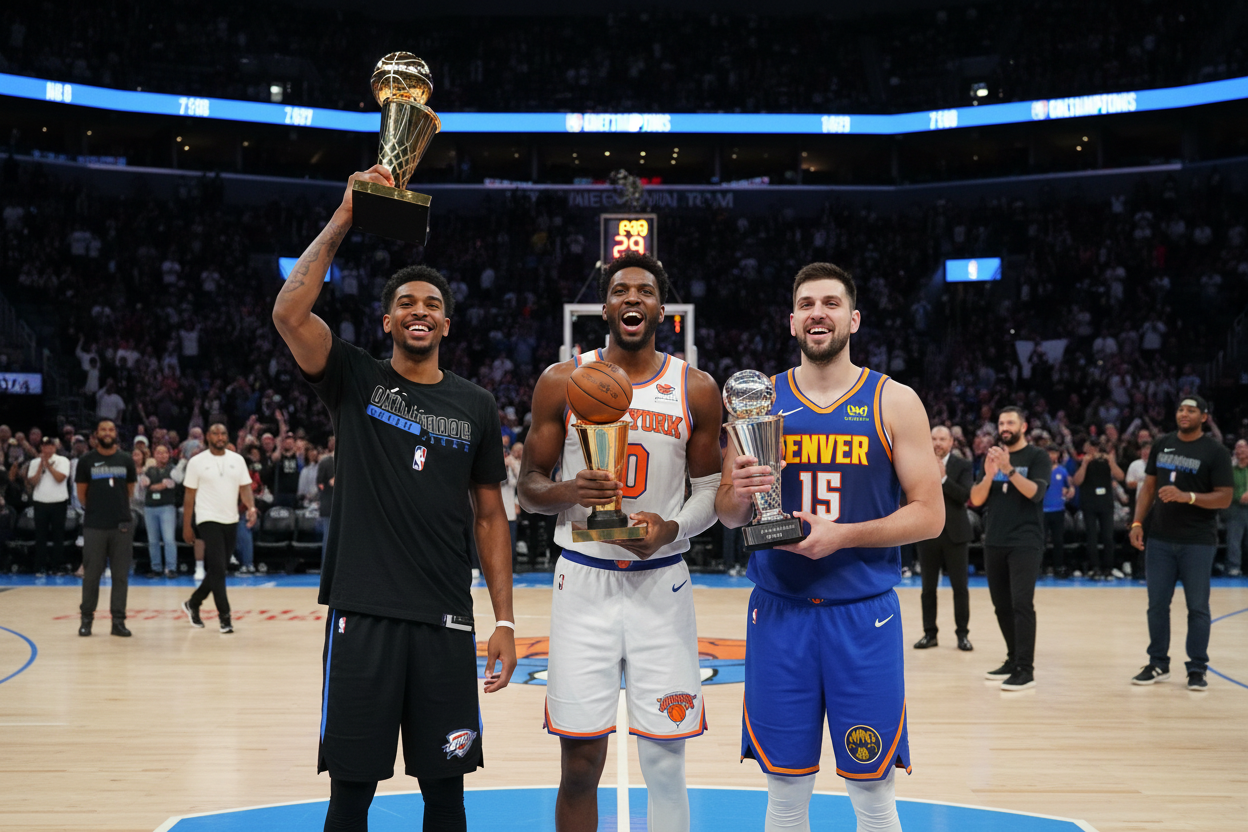 NBA 개막! 파워랭킹 OKC 1위, 뉴욕 2위, 덴버 3위
