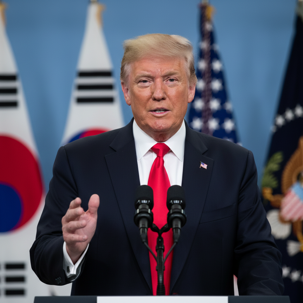 트럼프 "북한 정세 개선될 것" 전망