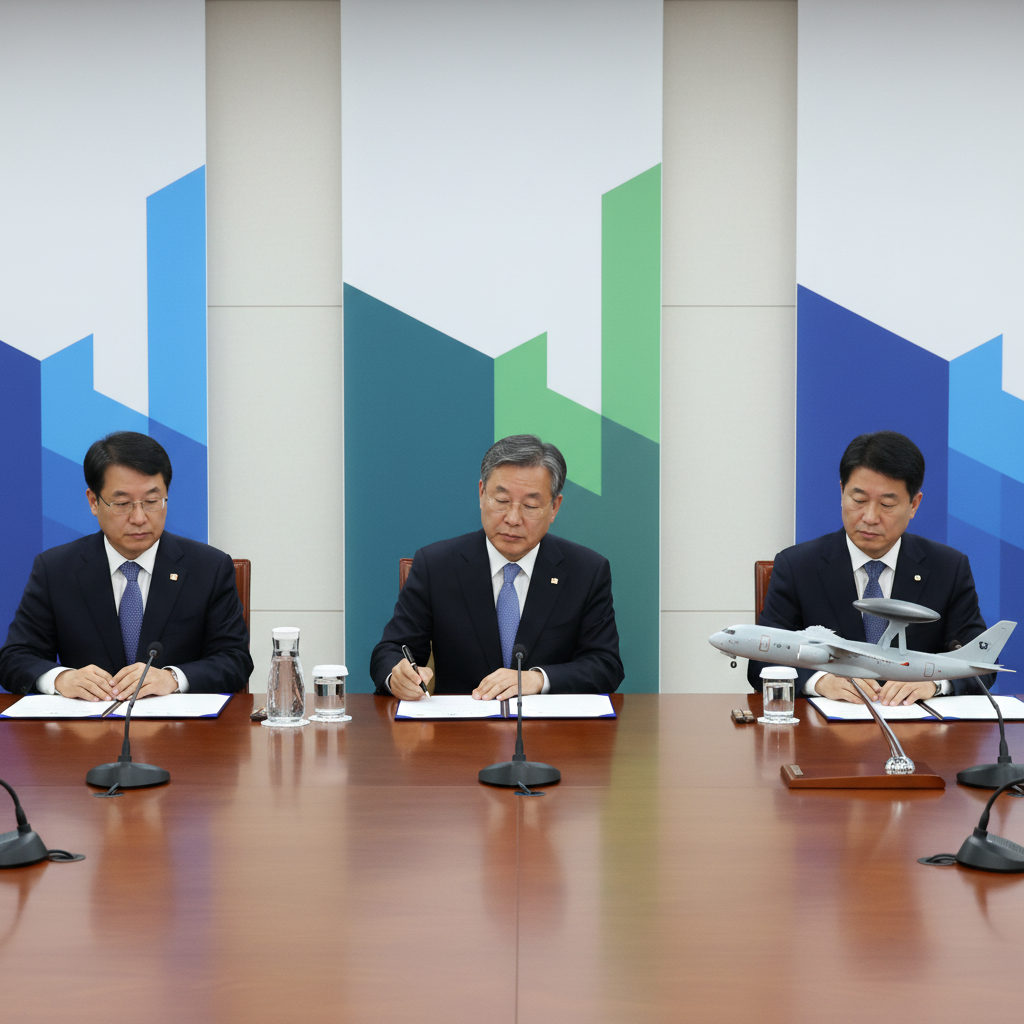 한국, 23억 달러 규모 공중 조기경보기 개발 계약 체결