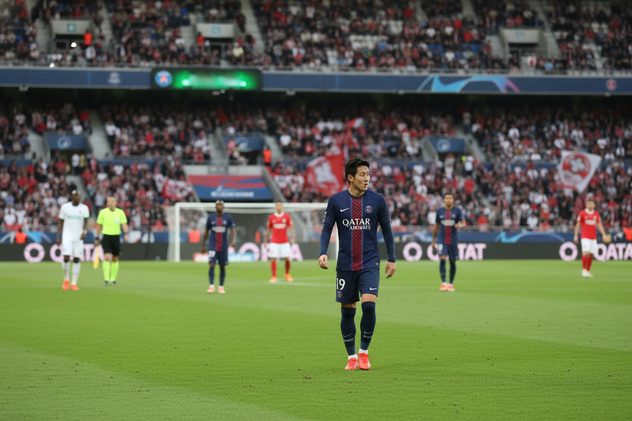 이강인 결장, PSG 로리앙과 1-1 무승부