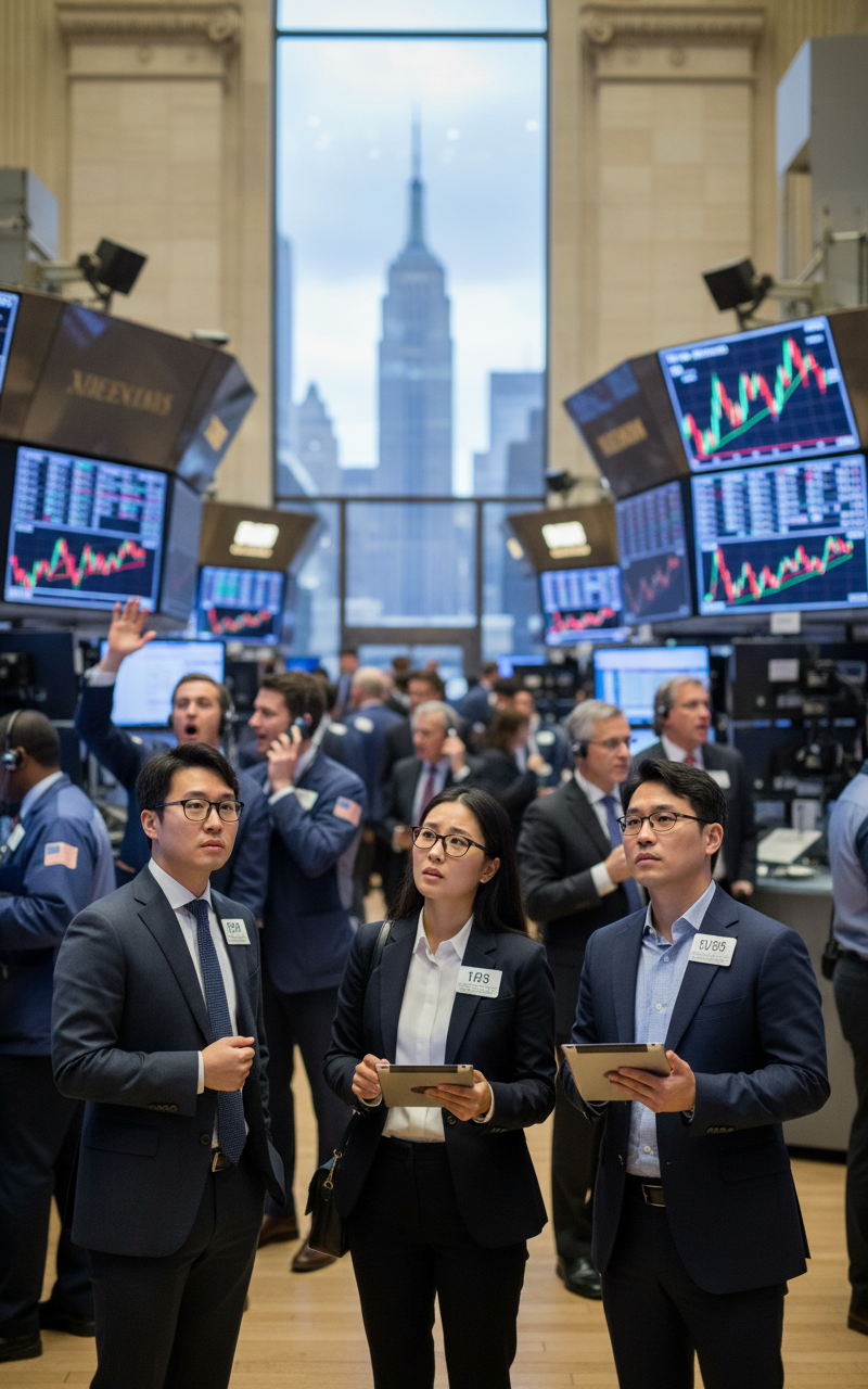 뉴욕증시, 파월 발언·기술주 혼조 속 출발