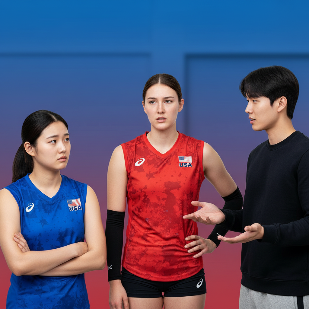 미국 배구 선수, 트랜스젠더 선수 경기 거부 논란