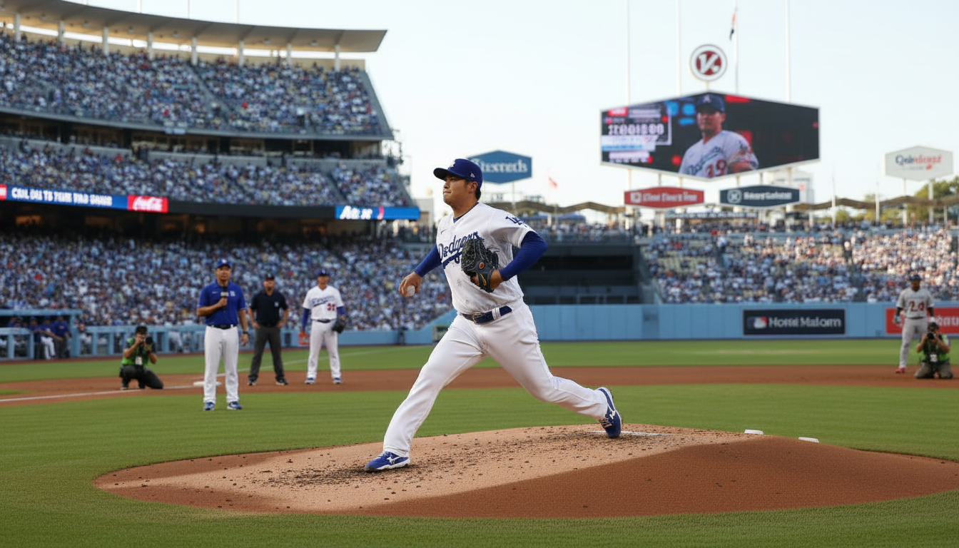 오타니 투구, MLB 규정이 다저스에 영향?